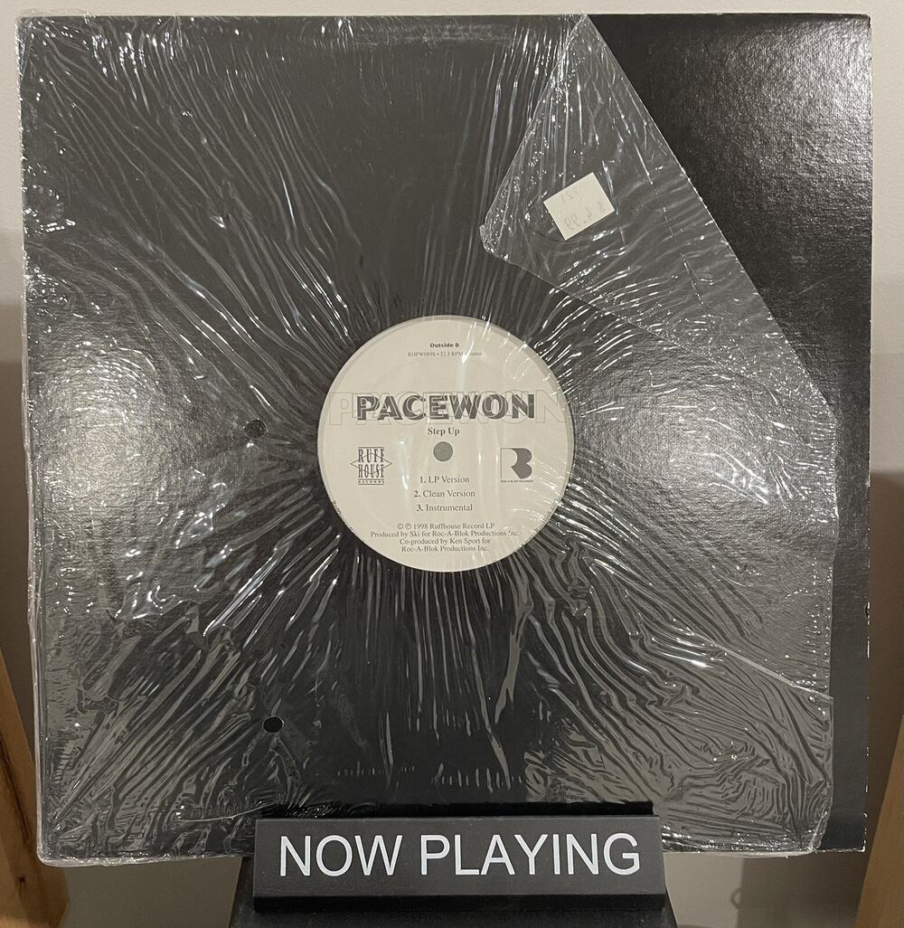 PACEWON I DECLARE WAR (LIVE) / STEP UP 12" Single RUFFHOUSE SKI OUTSIDAZ / OOP